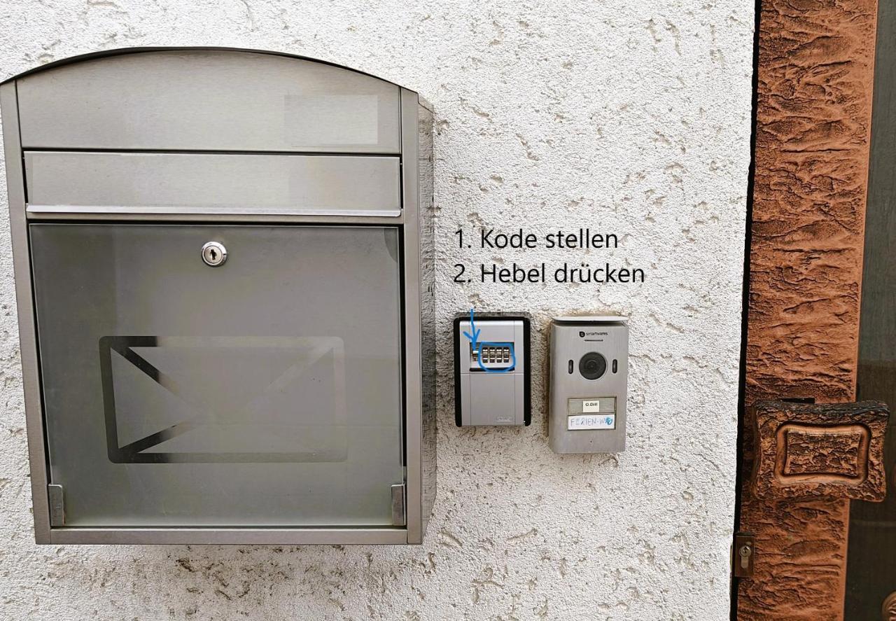 Ferienwohnung "Sorgenfrei" In Coburg ! - Im Eg Mit Privatparkplatz & Balkon Dış mekan fotoğraf